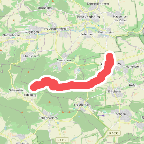 Blaues Kreuz, Bönnigheim - Spielberg