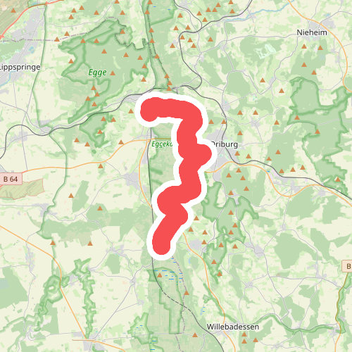 Altenbeken - Herbram-Wald · Eggeweg etappe 2