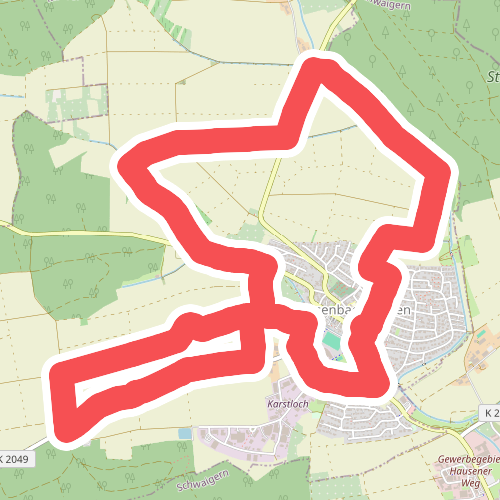 KR2 Wegkreuztour rund um Massenbachhausen