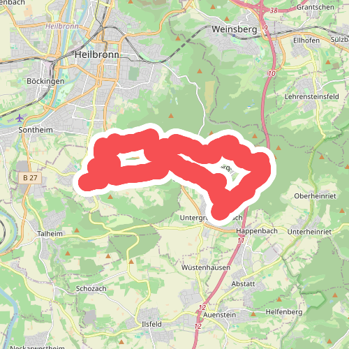 SB5 Unterwegs auf dem Württembergischen Weinwanderweg