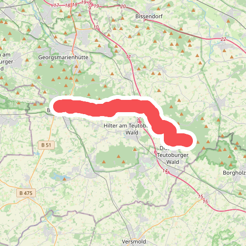 Bad Iburg - Dissen · Hermannsweg etappe 4