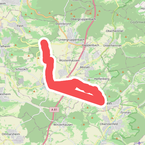 rotes Plus Talheim - Beilstein