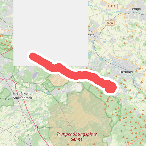 Oerlinghausen - het Hermannsmonument · Hermannsweg etappe 8