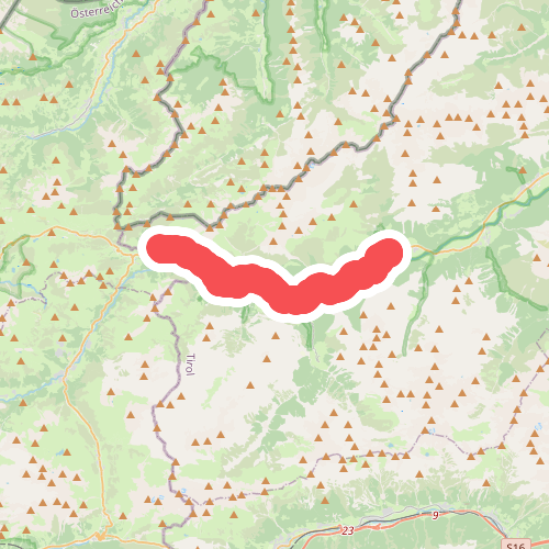 Lechleiten - Holzgau · Lechweg etappe 3