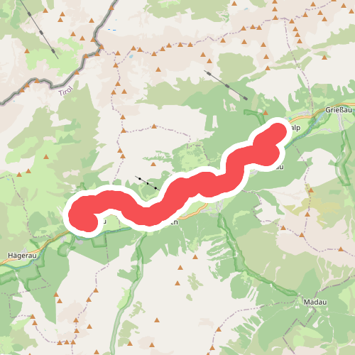 Holzgau - Elbigenalp · Lechweg etappe 4