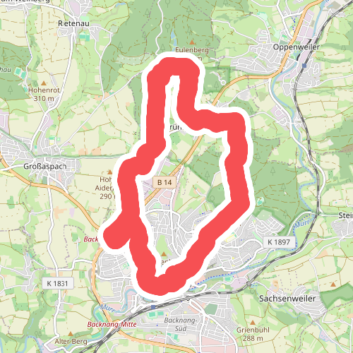 Backnang - Rundwanderweg 2