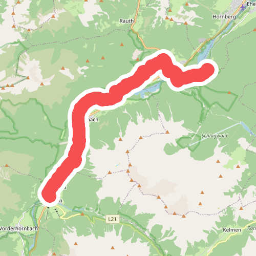 Stanzach - Rieden · Lechweg etappe 6