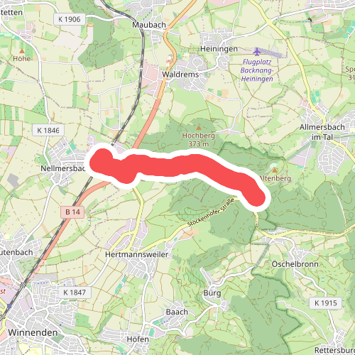 Nellmersbach - Sitzeiche - HW10