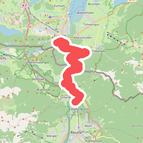 Pflach - Füssen · Lechweg etappe 8
