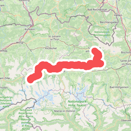Pinzgauer Grasberge – Arnoweg · Arnoweg etappe 2
