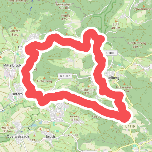 Auenwald - Rundwanderweg 1