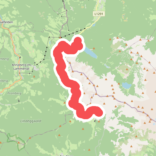 Gosau-meer - Hofpürglhütte · Dachstein etappe 1