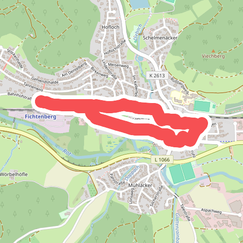 Häuserweg Fichtenberg