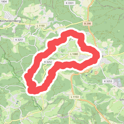 Idyllische Straße - Rundweg F