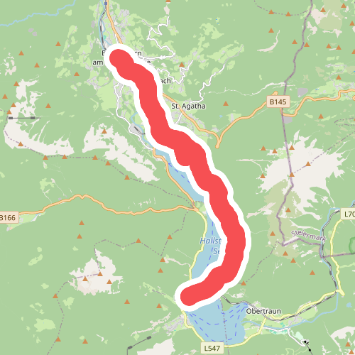 Hallstatt - Bad Goisern · Dachstein etappe 7
