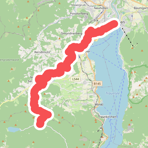 Gmunden - Gasthaus 'In de Kreh' · BergeSeen Trail etappe 1