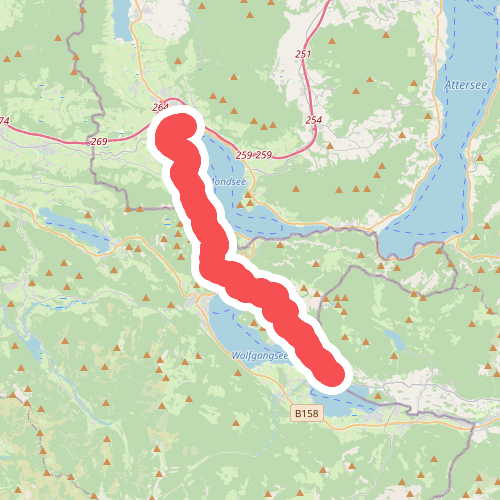St. Wolfgang - Mondsee · BergeSeen Trail etappe 4