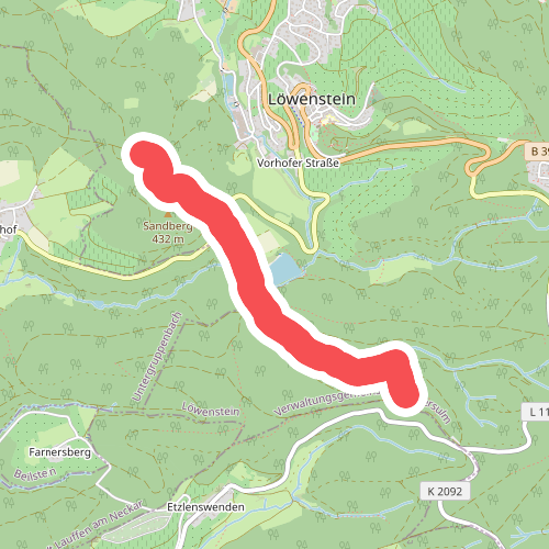 blauer Punkt Bleichsee