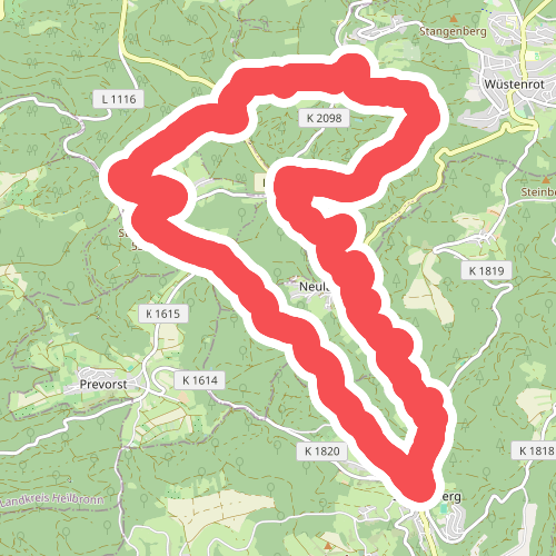 Wüstenrot - Rundwanderweg 1