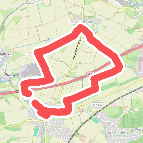 Wanderweg 3 Rose Bitzfeld