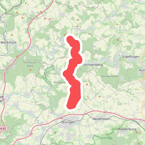 rotes Plus Obermaßholderbach - Schöntal