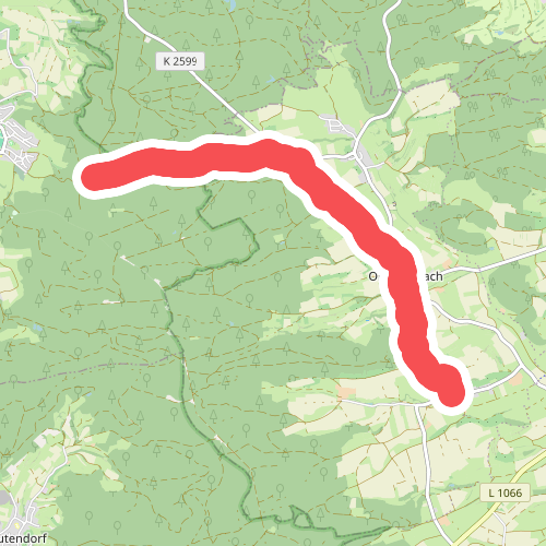 Nebenlinie des SAV (blaue Plus)