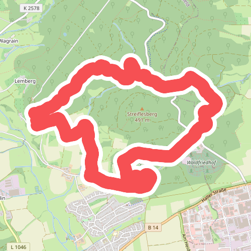Waldspaziergang zum Lemberghaus