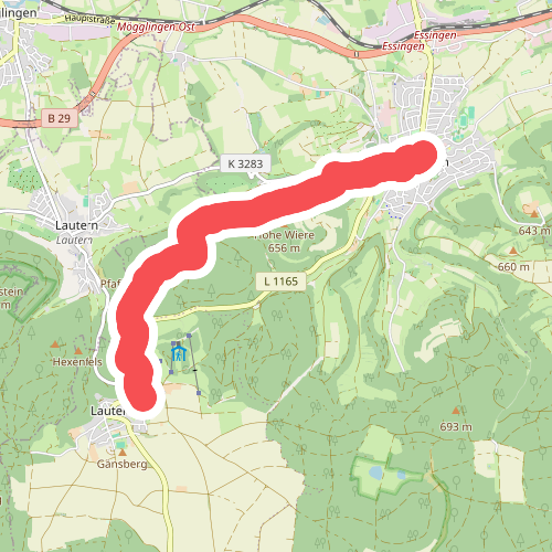 Essingen - Prinzeck - Lauterburg