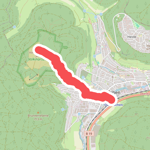 Nebenweg Oberkochen - Volkmarsberg