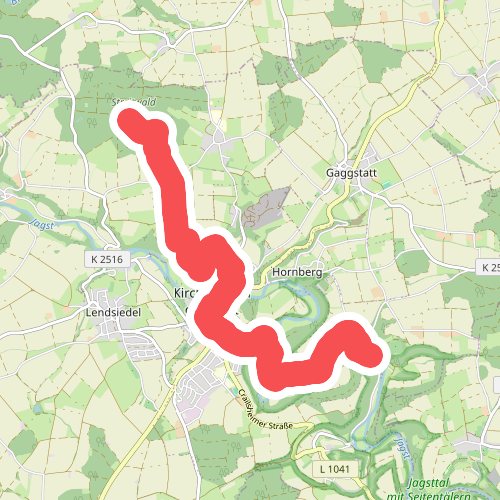 Nebenlinie des SAV (rotes Kreuz)