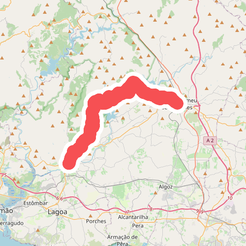 São Bartolomeu de Messines - Silves · Via Algarviana etappe 9