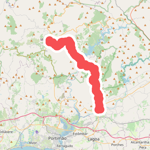 Silves - Monchique · Via Algarviana etappe 10