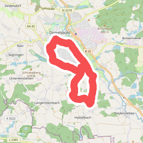 Rundweg Dinkelsbühl – St. Ulrich