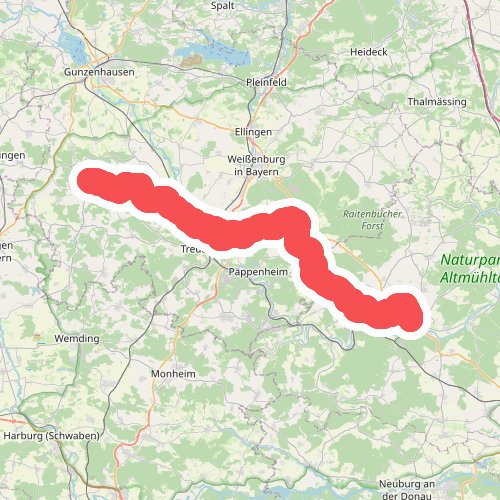 Ökumenischer Pilgerwanderweg Eichstätt - Heidenheim