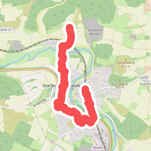 Westlicher Albrandweg: Teil 4 - Harburg
