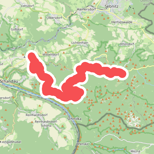 Altendorf - Neumannmühle · Malerweg etappe 4
