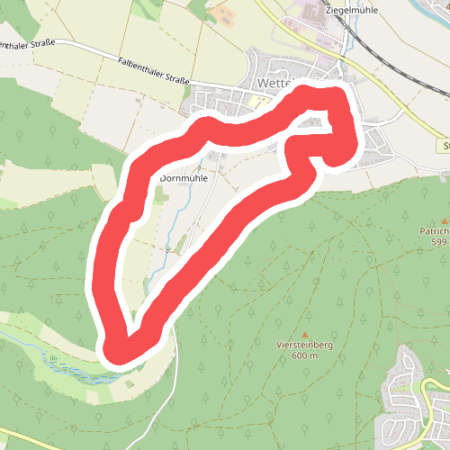 Streuobst-Erlebnis-Weg Route Wettelsheim