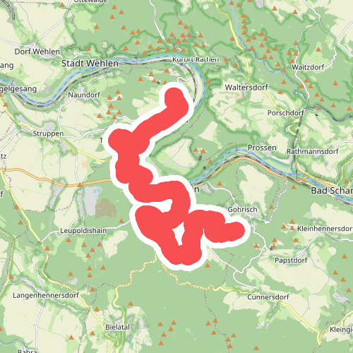 Kurort Gohrisch - Weißig · Malerweg etappe 7