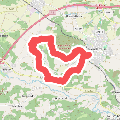 Neuendettelsauer Wanderweg Nr. 7