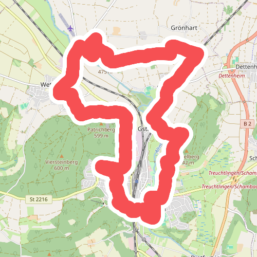 Altmühl Panoramaweg Schlaufe 6 Altmuehlblick-Weg