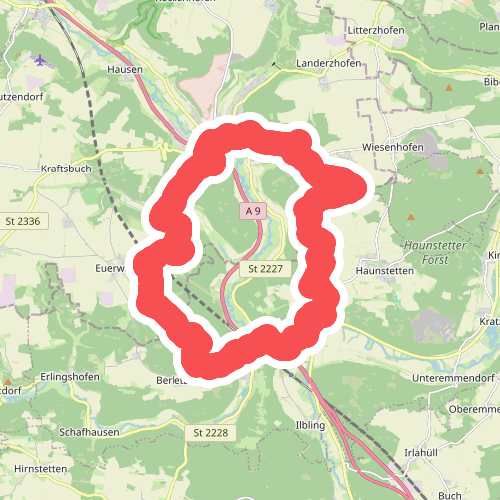 Altmühl Panoramaweg Schlaufe 19 Schwarzachtal-Panoramaweg