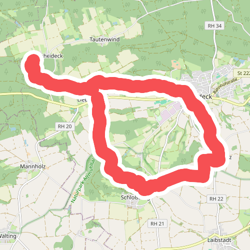 Rundwanderweg Burgenweg