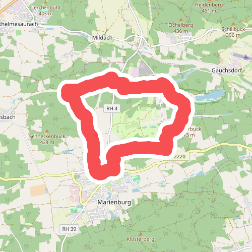 Rundwanderweg 6 Abenberg