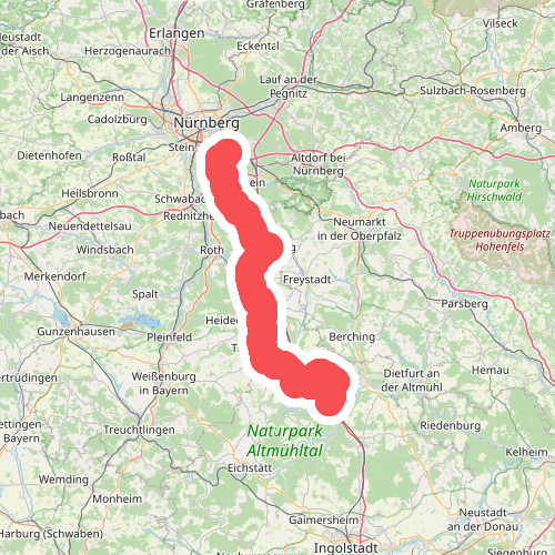 Nürnberg - Altmühltal