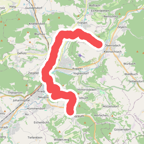 Unterrodach - Weißenbrunn · Frankenweg etappe 4