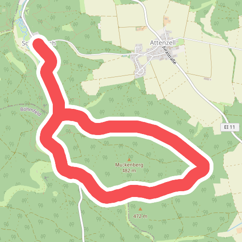 Rundwanderweg Kipfenberg 8 (Muckenbergweg)