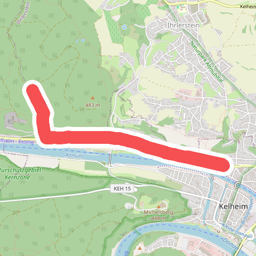 W ... Kelheim - ... (Grünes Rechteck)