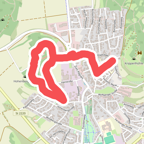 Rundweg um den Herz-Jesu-Berg
