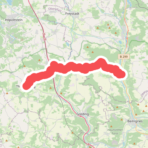Berching - Thalmässing · Frankenweg etappe 19