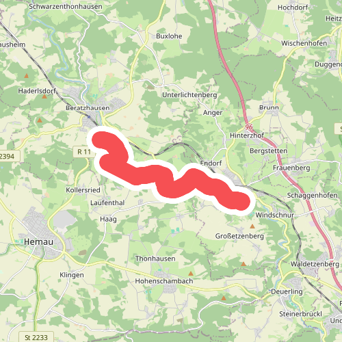 W 26 Laaber - Beratzhausen (Rotes Dreieck)